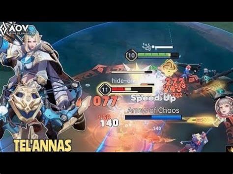 AOV TEL ANNAS GAMEPLAY ARENA OF VALOR LIÊNQUÂNMOBILE ROV COT YouTube