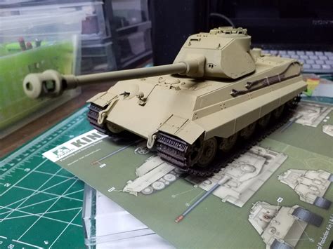 Takom King Tiger Initial Production Work In Progress Armour