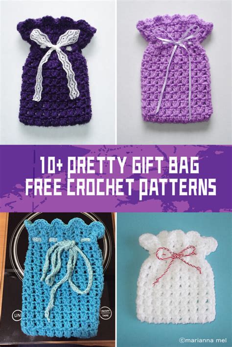 Crochet Gift Bag Free Patterns Igoodideas