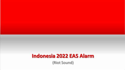 EAS Alarm YouTube Rating Indonesia 2022 EAS Alarm Riot Sound YouTube