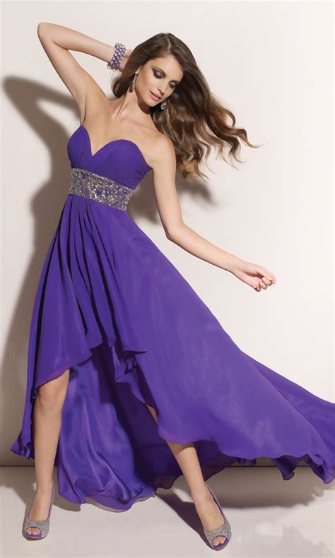 Deep Purple Asymmetrical Bridesmaid Dresses Budget Bridesmaid Uk Shopping