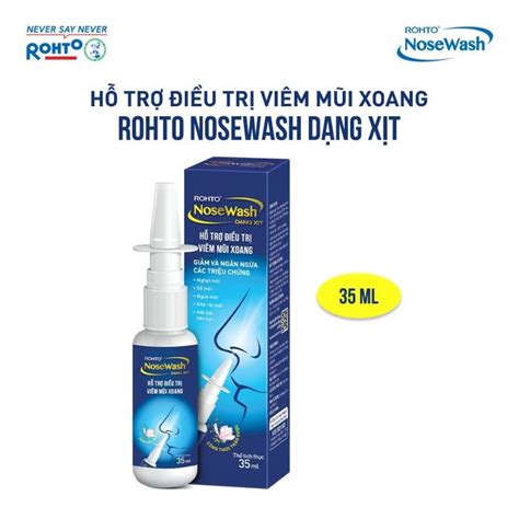 Xịt điều Trị Viêm Mũi Xoang Nosewash