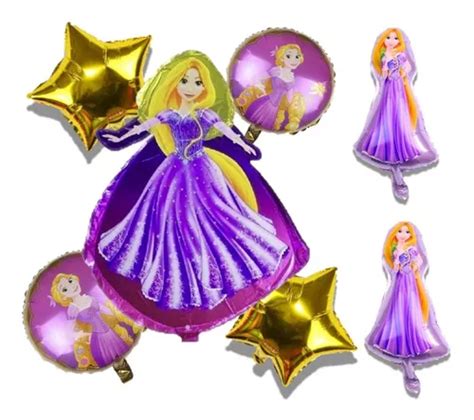 Globos Met Licos Piezas Princesa Rapunzel Disney Meses Sin Inter S