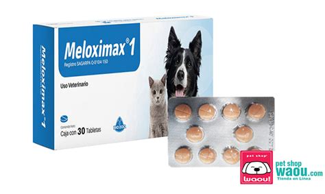 MELOXIMAX 1MG BLISTER DE 10 TABLETAS Meloxicam 1 0 Mg Petshopwaou