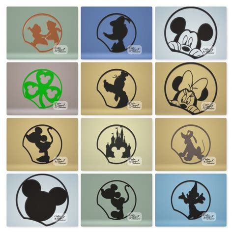 Mickey And Crew Themed Customizable Interchangeable D Printed Mouse Ear