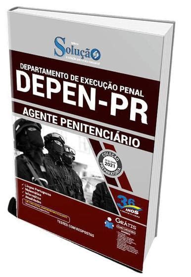 Apostila Depen Pr Agente Penitenci Rio Livros Para Concurso