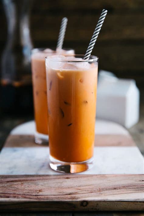 How To Make Thai Iced Tea The Forked Spoon