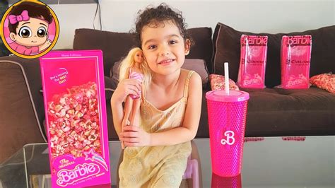 Palomera De Cinemex Y Vaso De Cinepolis De Barbie Para Sarayu Youtube