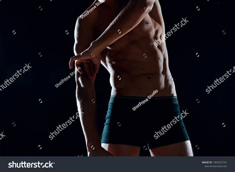 Muscular Man Responded Muscular Naked Torso Stock Photo Shutterstock