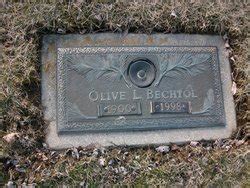 Olive Lenora Sellers Bechtol 1900 1998 Memorial Find A Grave