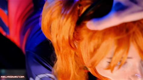 Sloppy Blowjob And Pussy Creampie Evangelion Asuka Langley MollyRedWolf Free Porn Videos