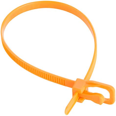 Retyz Worktie Fluorescent Orange Lb Tensile Strength N