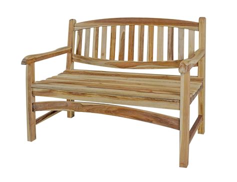 Ecodecors Inch Teak Bench Garden Wood Patio Outdoor Benches Wood