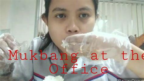 Mukbang At The Office Youtube