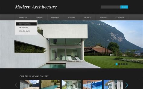 Architecture Website Template #39508 - TemplateMonster