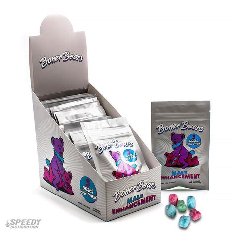 Boner Bears Male Enhancement Gummy Ct Box Speedy Distribution