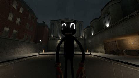 Cartoon Cat Nextbot Gmod In Downpour Youtube