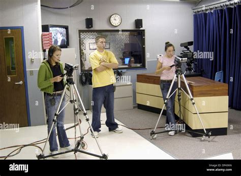 High school TV production class produces interview of educators aired ...