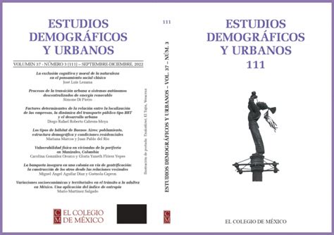 Estudios Demográficos y Urbanos vol 37 núm 3 COMECSO