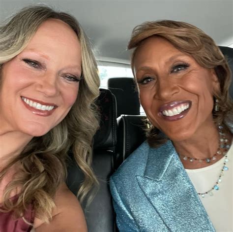 Gma S Robin Roberts Gets All Glammed Up For Special Date With Fianc E