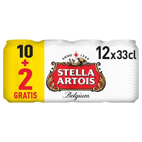 Stella Artois Pils 5 2 Alc 10 2 12 X 33 Cl Delhaize