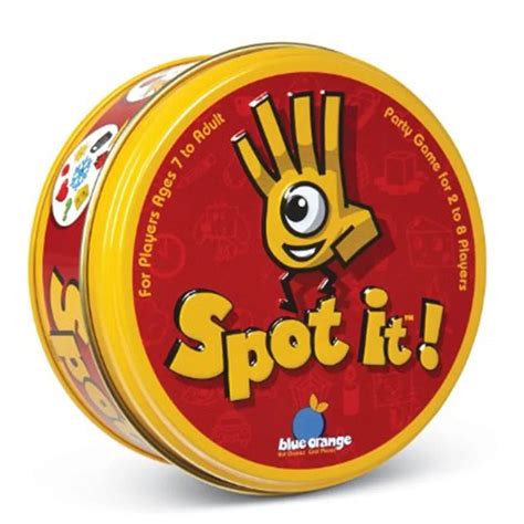 Spot It Board Game Kid Find And Match Popular Card Puzzle Game With