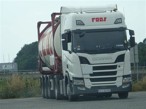 Roos Spedition Pl Scania R Ng A Centre Routier De Castets F