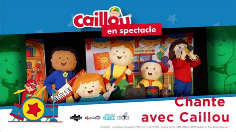 Caillou Chante Avec Caillou Youtube