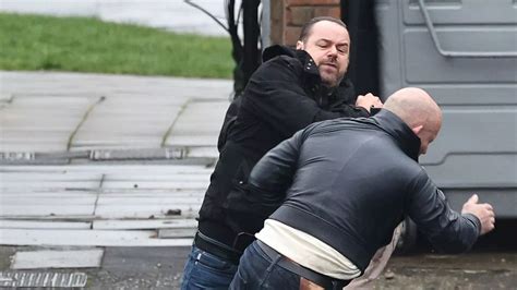 Danny Dyer Seen Punching And Kicking In Street In Violent Football