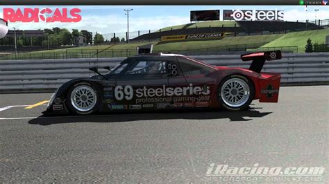 Iracing 20 New Tire Model Riley Daytona Prototype Burnout Youtube