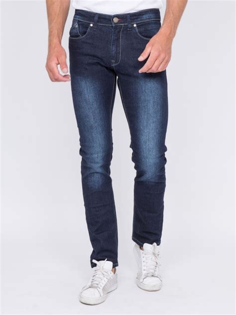 Jean Homme Pas Cher Coupe Droite Ajust Slim Ritchie Jeans