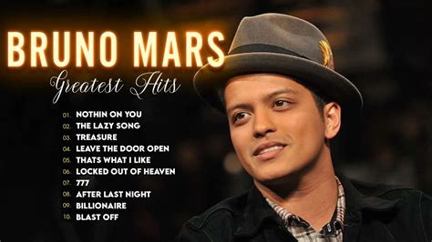 Bruno Mars Greatest Hits Best Songs Collection 2022 Best Pop Songs