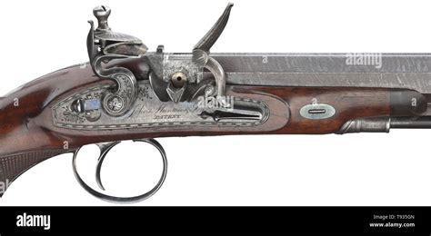 A Cased Pair Of Flintlock Pistols John Manton And Sons London After