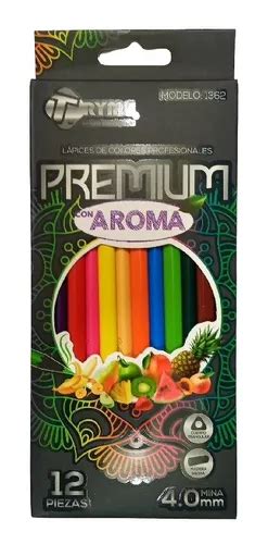 Lapices De Colores Profesionales Con Aroma Tryme Premium