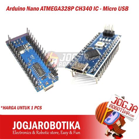 Jual Arduino Nano Atmega P Ch Ic Micro Usb Di Lapak