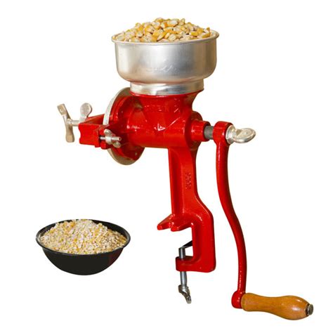 Estrella Mexican Cast Iron Grain Grinder Low Hopper Estrella Corn Mill Manual Grain Crusher