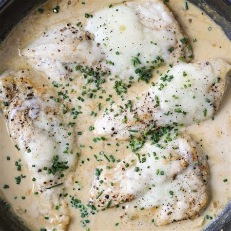 Creamy Garlic Chicken - Healthyish Foods