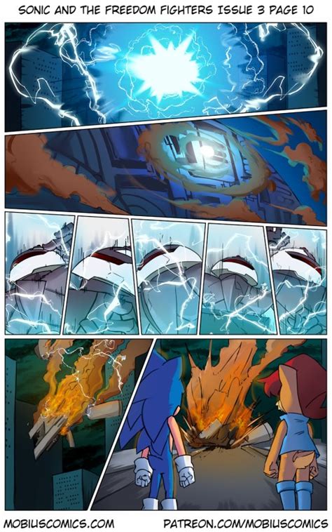 Sonic and the Freedom Fighters Issue 3 Page 10 - Mobius Comics