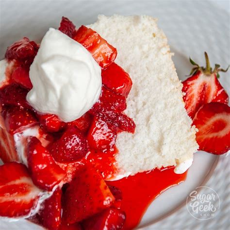 Carbs In Angel Food Cake With Strawberries Deann Ashe