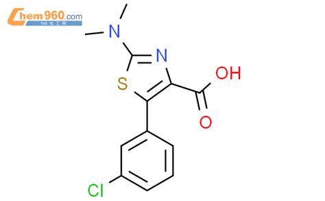 1181572 87 1 5 3 Chloro Phenyl 2 Dimethylamino Thiazole 4 Carboxylic