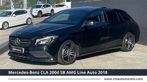 Mercedes Benz Cla 200d Sb Amg Line Auto 2018 Stand Rm Automóveis