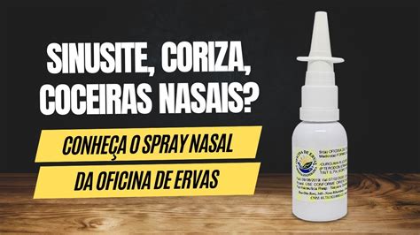 Sinusite coriza coceiras nasais Conheça o Spray Nasal que pode