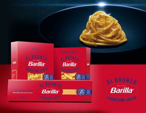 Il Lancio Di Barilla Pasta Al Bronzo Beready Ag