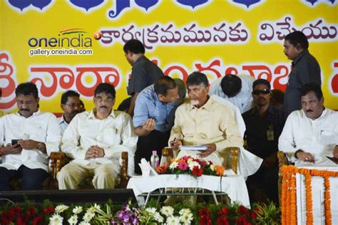 Photos Cm N Chandrababu Naidu Inaugurates Anicut Built Across Sarada