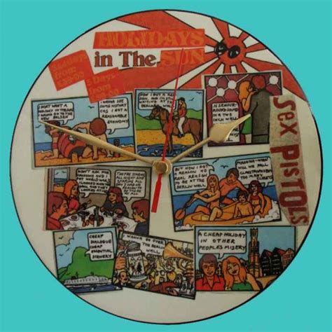 Sex Pistols Never Mind The Bollocks Here S The Sex Pistols Vinyl Clocks