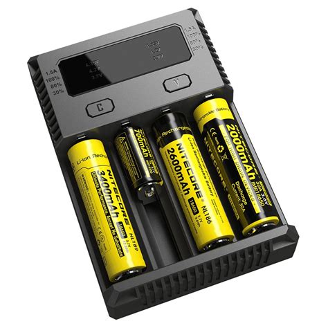 Nitecore I4 Intelligent Multi Battery Charger For 26650 18650 16340