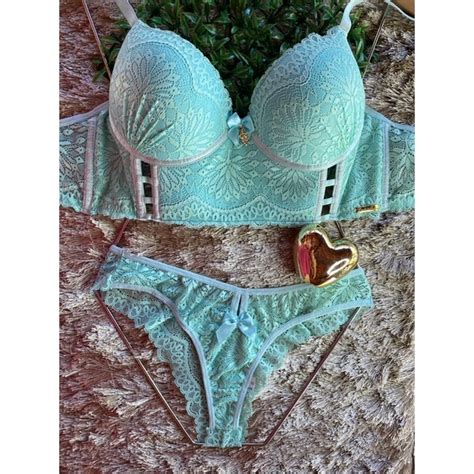 Conjunto Lingerie Bojo Shopee Brasil
