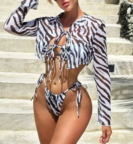 Biqu Ni Bikini Bojo Luxo Amarra O Conjunto Camisa Ag Parcelamento Sem Juros
