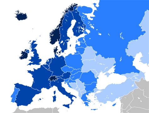 Fileeuropean Countries By Gdp Nominal Per Capita 2021svg