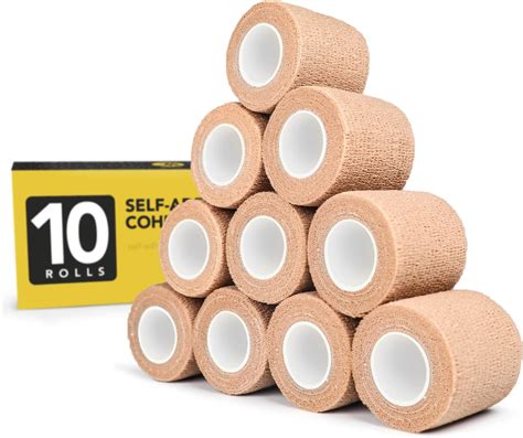 Medpride Self Adhesive Bandage Wrap 16 Rolls Athletic